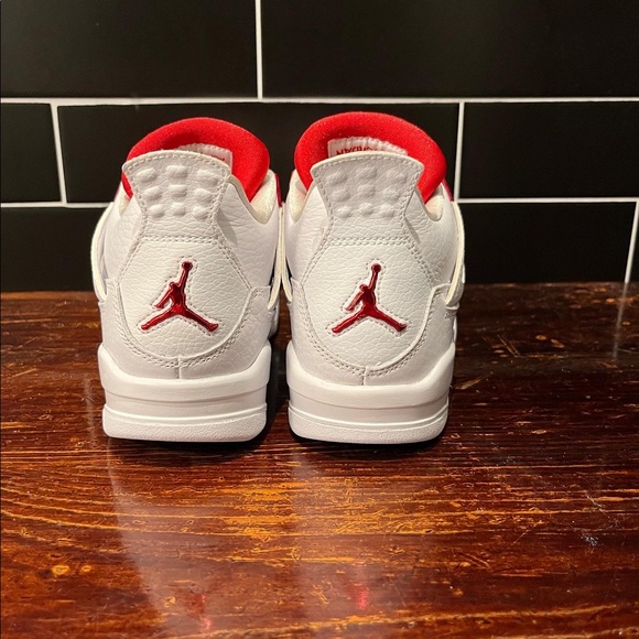 jordan 4 red metallic youth